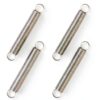Extension Spring YRZHKS 9669 4-Inch 9/16" OD Single Loop Pack of 4-0