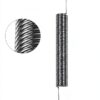 uxcell Extension Spring - 1mm Wire Dia, 10mm OD,120mm Length Spring Steel Small Dual Hook Tension Spring 3pcs-1