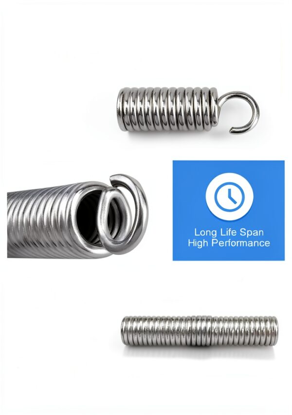 2 Pcs 4H3473-01 Extension Spring Fit for Hoshizaki Ice Machine Models IM-500SAA IM240 Series Ice Machine Actuator Cam Parts, Constant Tension Output, High Resilience-2
