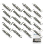 SP9600 Extension Spring 1/4" x 1-1/2" SS Hook Ends – HayEastdor 20pcs-0