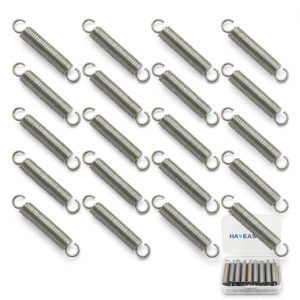 SP9600 Extension Spring 1/4" x 1-1/2" SS Hook Ends – HayEastdor 20pcs-0