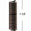 Extension Spring Prime-Line SP 9600 Nickel 1/4 inch x 1-1/2 inch 2-1